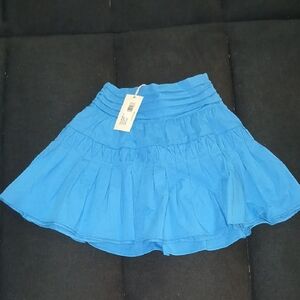 Ramy Brook Vibrant Blue Skater Skirt
